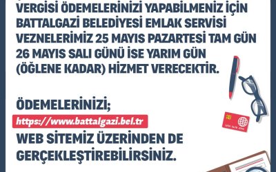 Battalgazi Belediyesi’nden Bayram Öncesi Vezne Düzenlemesi