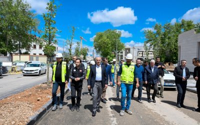 Fuzuli Caddesi Bayram Öncesi Trafiğe Açıldı