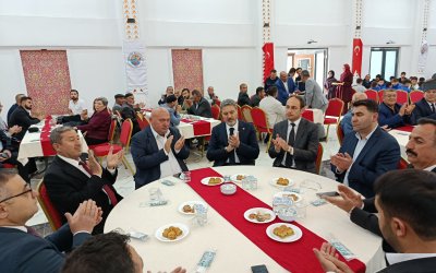 Darende’de Bayramlaşma Programında Birlik Mesajları Verildi