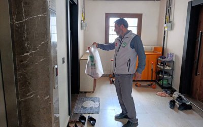 Umut Kervanı’ndan İhtiyaç Sahibi Ailelere Kurban Eti Desteği