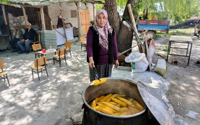 Mısır Satarak Ailesine ve Üniversiteli Çocuğuna Destek Oluyor