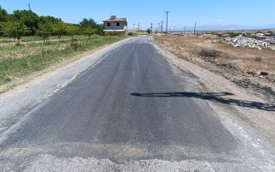 Akçadağ’da Yol Seferberliği Sürüyor