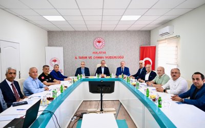 Kayısı Rekoltesi İçin Kritik Toplantı