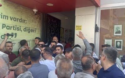 CHP Malatya İl Başkanlığı’da Gergin Anlar