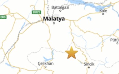Adıyaman’daki 3.7 Büyüklüğündeki Deprem Malatya’da da Hissedildi