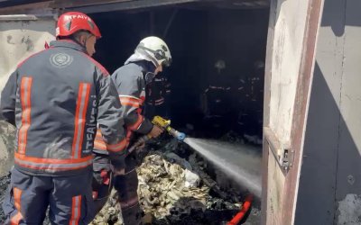 Malatya’da Fabrika ve Odunlukta Yangın