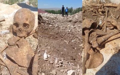 TOKİ İnşaatı Kazısında İnsan Kemikleri Bulundu