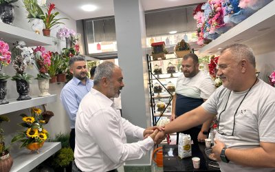 HÜDA PAR Heyetinden Battalgazi Esnafına Ziyaret