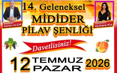 Darendeliler 14. Geleneksel MİDİDER Pilav Şenliği'nde Buluşuyor: