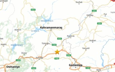 Kahramanmaraş'ta 4.2 Büyüklüğünde Deprem