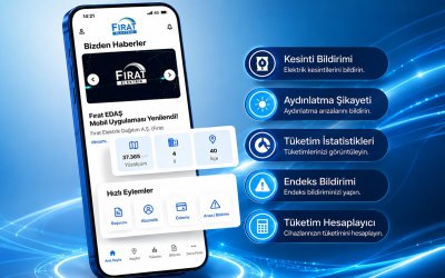 Fırat EDAŞ Mobil Uygulaması Yenilendi