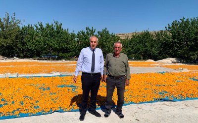 Malatya İl Tarım Müdürü Osman Akar, Darende'de Üreticilerle Bir Araya Geldi