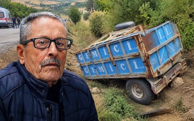 Emekli Polis Traktör Kazasında Hayatını Kaybetti