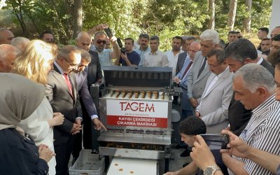 Kayısı Çekirdeği Çıkarma Makinesi Tanıtıldı: Bir Makine 15-16 İşçinin Yaptığı İşi Yapabiliyor