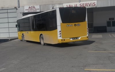MOTAŞ Şoföründen Örnek Davranış: Otobüsü Acil Servise Sürdü