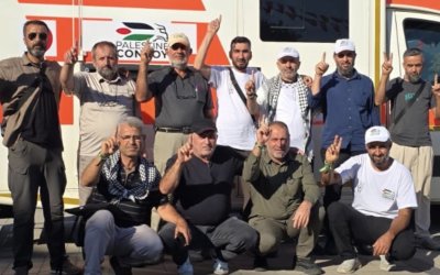 Malatya’dan Filistin Konvoyuna Katılacak 9 Kişi Dualarla Uğurlandı