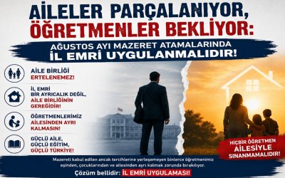 Başkan Yılmazoğlu’ndan "İl Emri" Çağrısı: "Aile Birliği Ertelenemez"