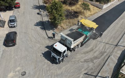 Battalgazi’de Yollar Asfaltla Yenileniyor