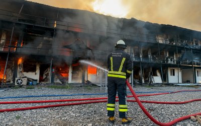 Malatya’da Yangın Faciası Ucuz Atlatıldı: 180 Konteyner Yandı