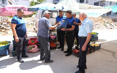 Battalgazi’de Semt Pazarlarına Sıkı Denetim