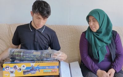 Hayalini CİMER’e Yazdı, Teleskobuna Kavuştu