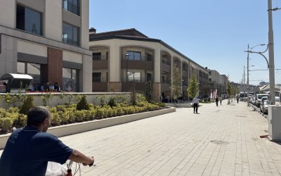 Konteynerler Kalktı, Çarşı Yeniden Hareketlendi