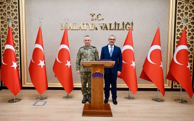 2’nci Ordu Komutanı Korgeneral Yaralı'dan Vali Yavuz’a İlk Ziyaret