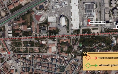 İnönü Caddesi İki Gün Trafiğe Kapatılacak