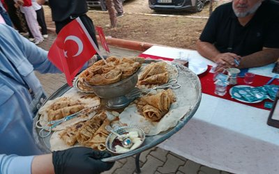 Darende’de Yöresel Lezzetler Yağmur Altında Yarıştı