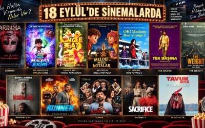 18 Eylül 2026 Cuma Vizyon Takvimi: Sinema Salonlarında Bu Hafta Neler Var?