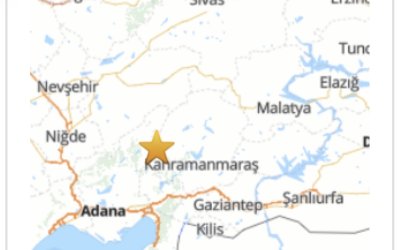 Adana’da 5 Büyüklüğünde Deprem
