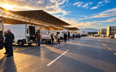 Kayısıcı Esnafı Yeni Pazara Yöneldi, Hareketlilik Arttı