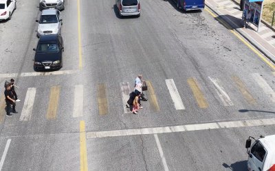 Malatya’da Yaya Geçitleri Havadan Genetlendi