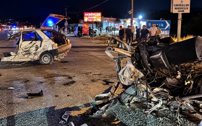 Otomobilin İkiye Ayrıldığı Kazadan Acı Haber