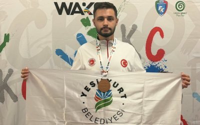 Yeşilyurt Belediyesporlu Ömer Faruk Yılmaz Dünya Üçüncüsü Oldu