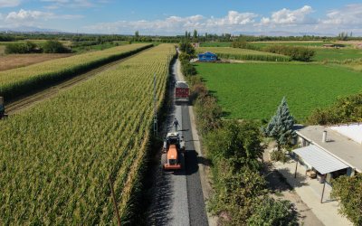 Battalgazi’de Kadıçayırı Mahallesi’ne 4 Kilometrelik Asfalt