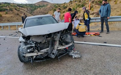 Akçadağ’da Yağışlı Havada Kaza: 1 Yaralı