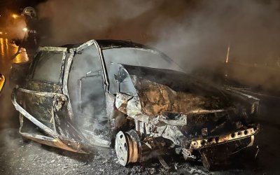 Tohma Köprüsü’nde Kaza: 4 Yaralı, Bir Araç Yandı