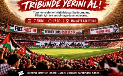 Yeşilyurtspor- Siirt Spor Maçında Gazze'ye Destek Mesajı Verilecek