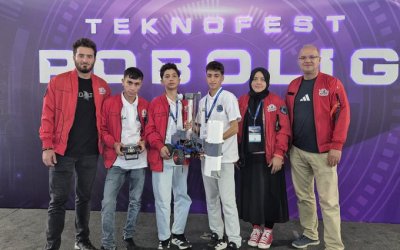 Pütürgeli Öğrenciler TEKNOFEST’te Türkiye Dördüncüsü Oldu