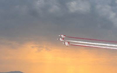 Şimşekler Çaktı, Türk Yıldızları Nefes Kesti