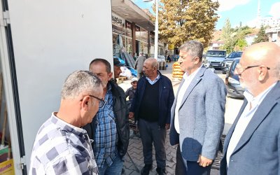 İYİ Parti Kuluncak’ta Esnafın Sorunlarını Dinledi