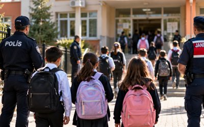 Okul Güvenliğinde Yeni Dönem: Polis ve Jandarma Öğrencilerden Önce Görevde Olacak