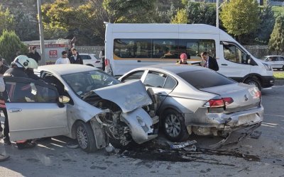 Malatya’da 6 Araç Birbirine Girdi: 3 Yaralı