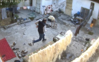 Malatya’da Dehşet Anları Güvenlik Kamerasında