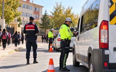Malatya’da Okul Servislerine Denetim: 58 Araca 290 Bin TL Ceza