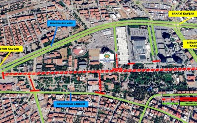 Malatya’da İnönü Caddesi 2 Gün Trafiğe Kapatılacak