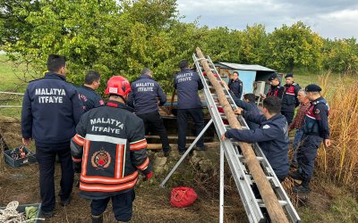 Malatya’da 30 Metrelik Kuyuya Düşen Genç Kız Kurtarıldı