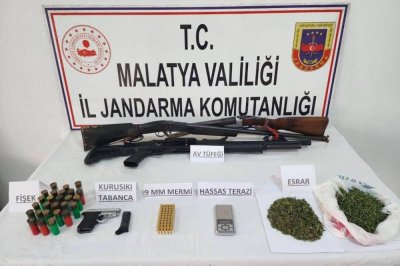 Uyuşturucu ve kaçak silah operasyonu