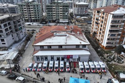 Malatya’da ambulans ve hizmet araçları teslim edildi